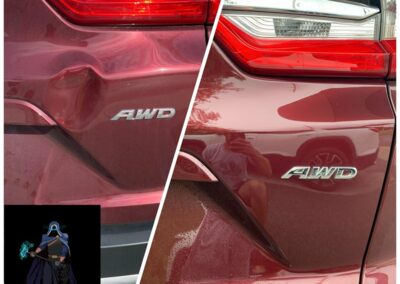 Before & After Paintless Dent Repair